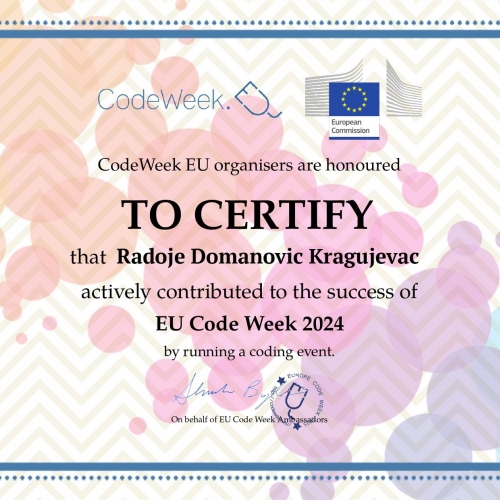 EU CODE WEEK 2024.